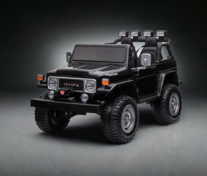 2026 24V Toyota FJ-40 Kids Ride On Car 4X4 2 Seater with Remote Control DELUXE