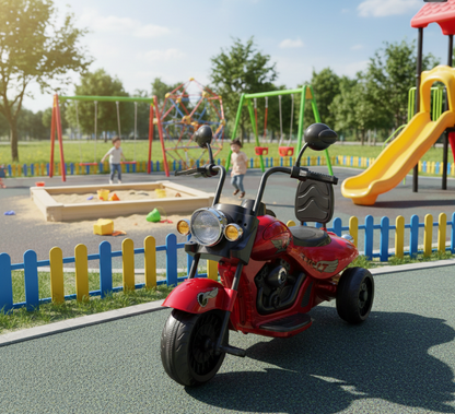 12V Chopper Motorcycle - One Seater Cruiser for Kids
