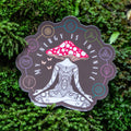 infinite energy meditation sticker