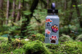 Mountain Sunset Paw Print Sticker