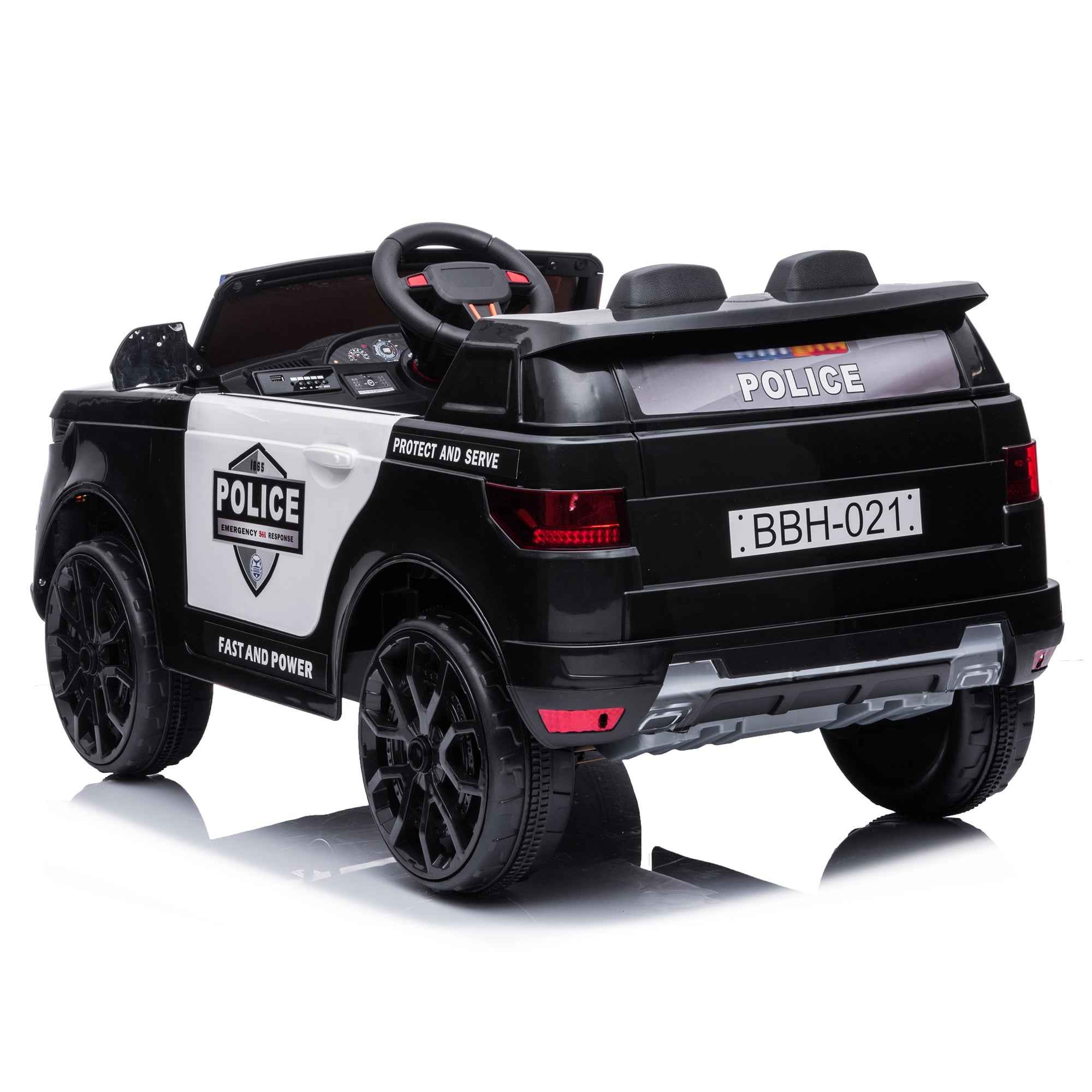 PREORDER 2026 Police Range Rover Kids Car 12V Ride On with Remote Control and Walkie Talkie