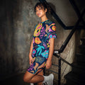 After-Dark Botanica T-shirt dress