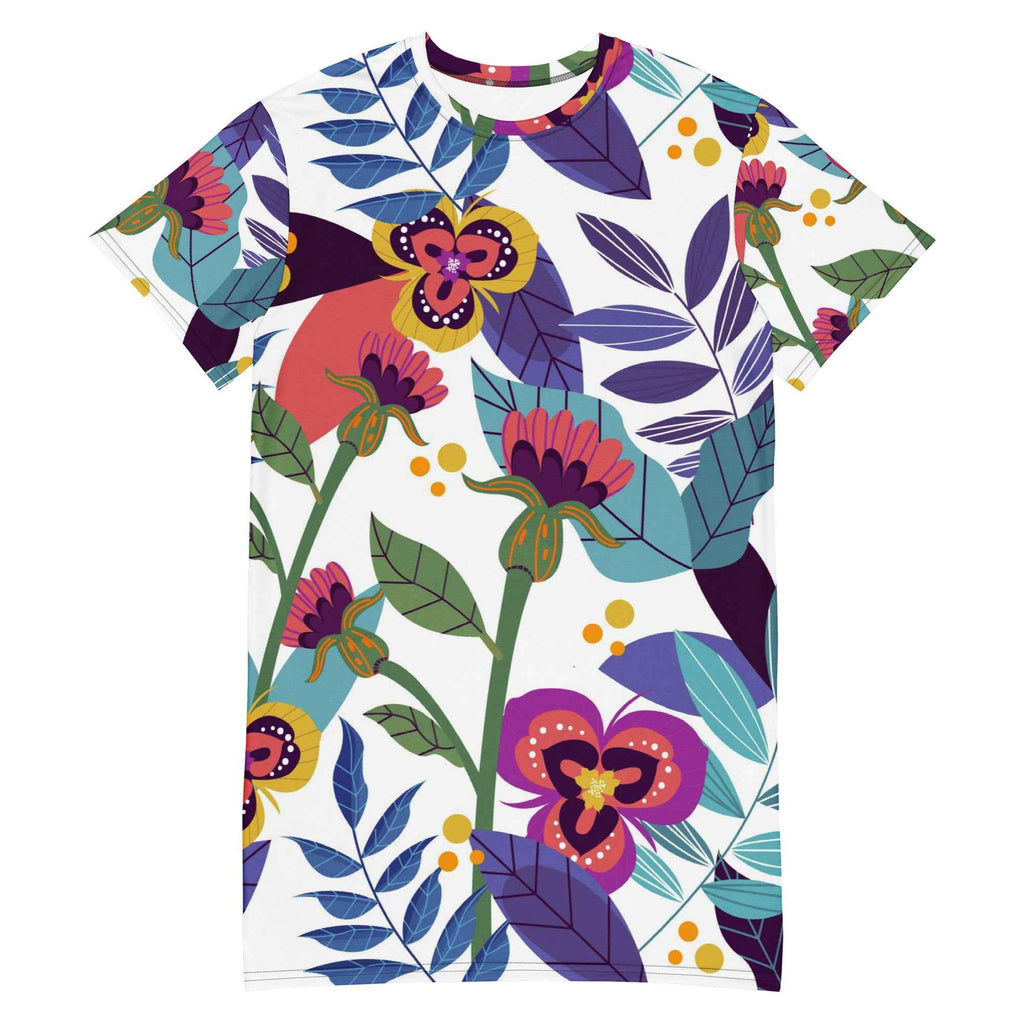 Garden Song T-shirt dress