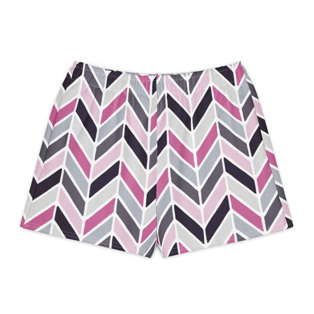 Rose Quartz Pathways cotton shorts