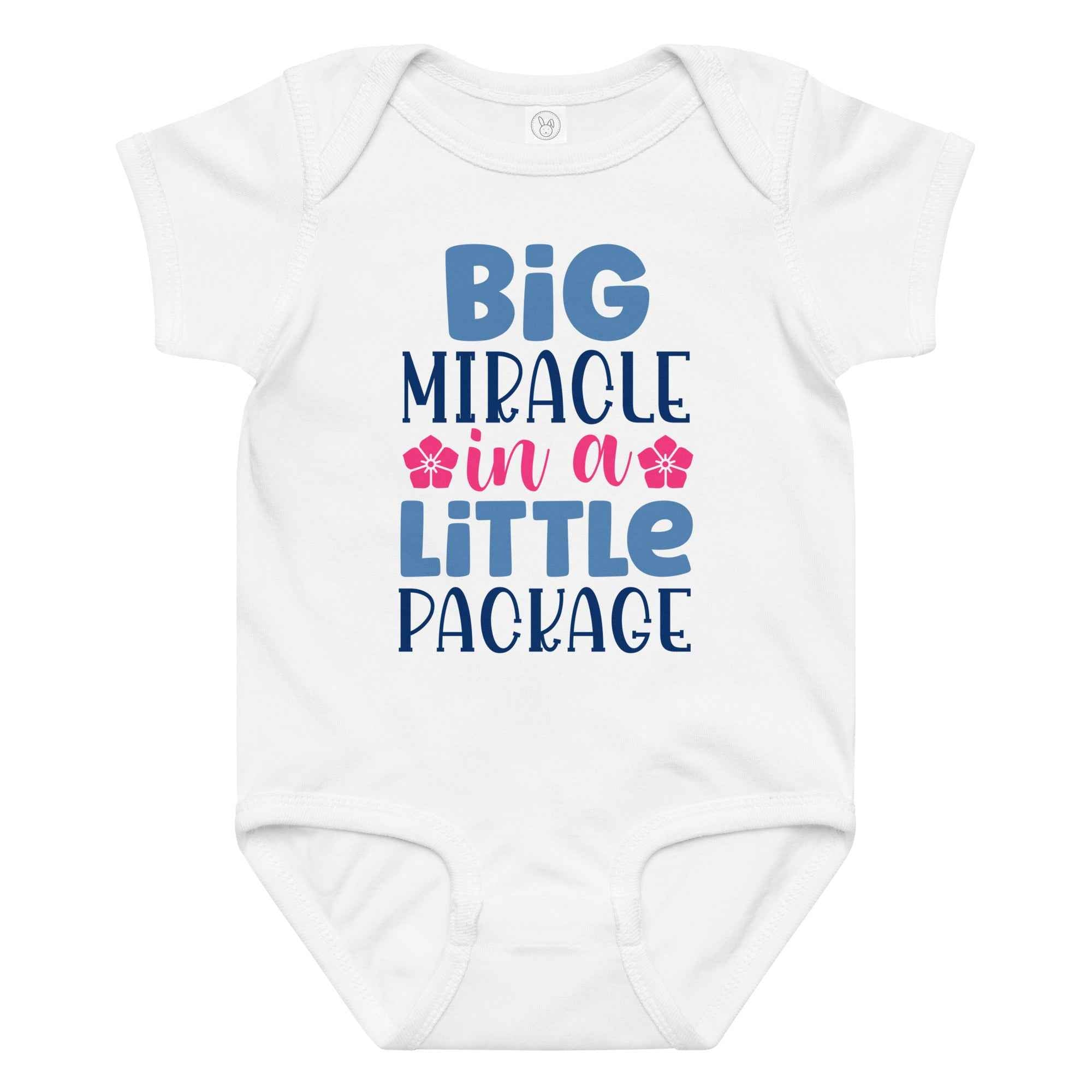 Tiny But Mighty Miracle Baby Onesie