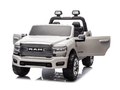 White Complete Edition XXL 2-Seater 4x4 RAM 3500 Ride-On Truck