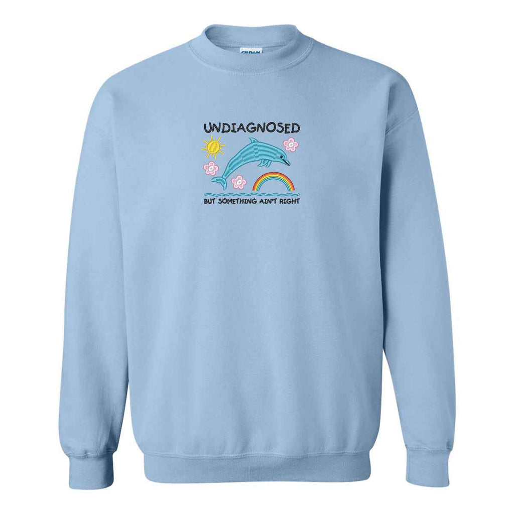 Crewneck "Undiagnosed" brodé