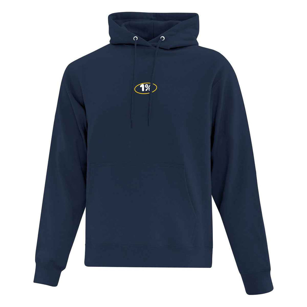 Hoodie "1% Better Everyday" brodé & imprimé