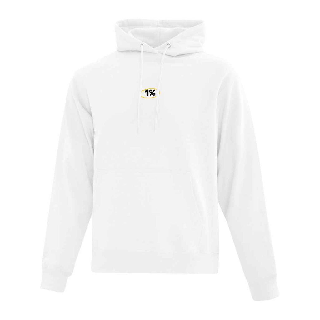 Hoodie "1% Better Everyday" brodé & imprimé