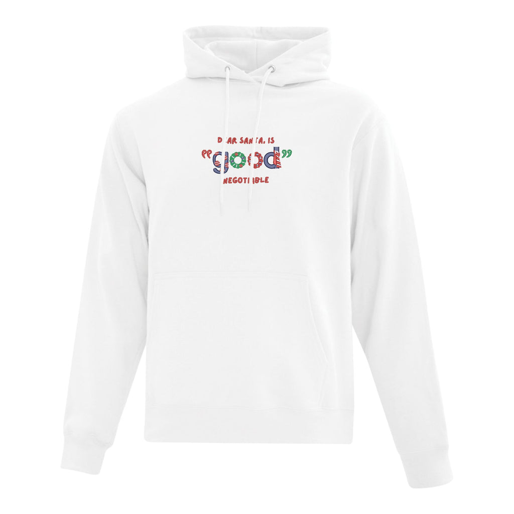 Hoodie Dear Santa brodé – Festive Holiday Style