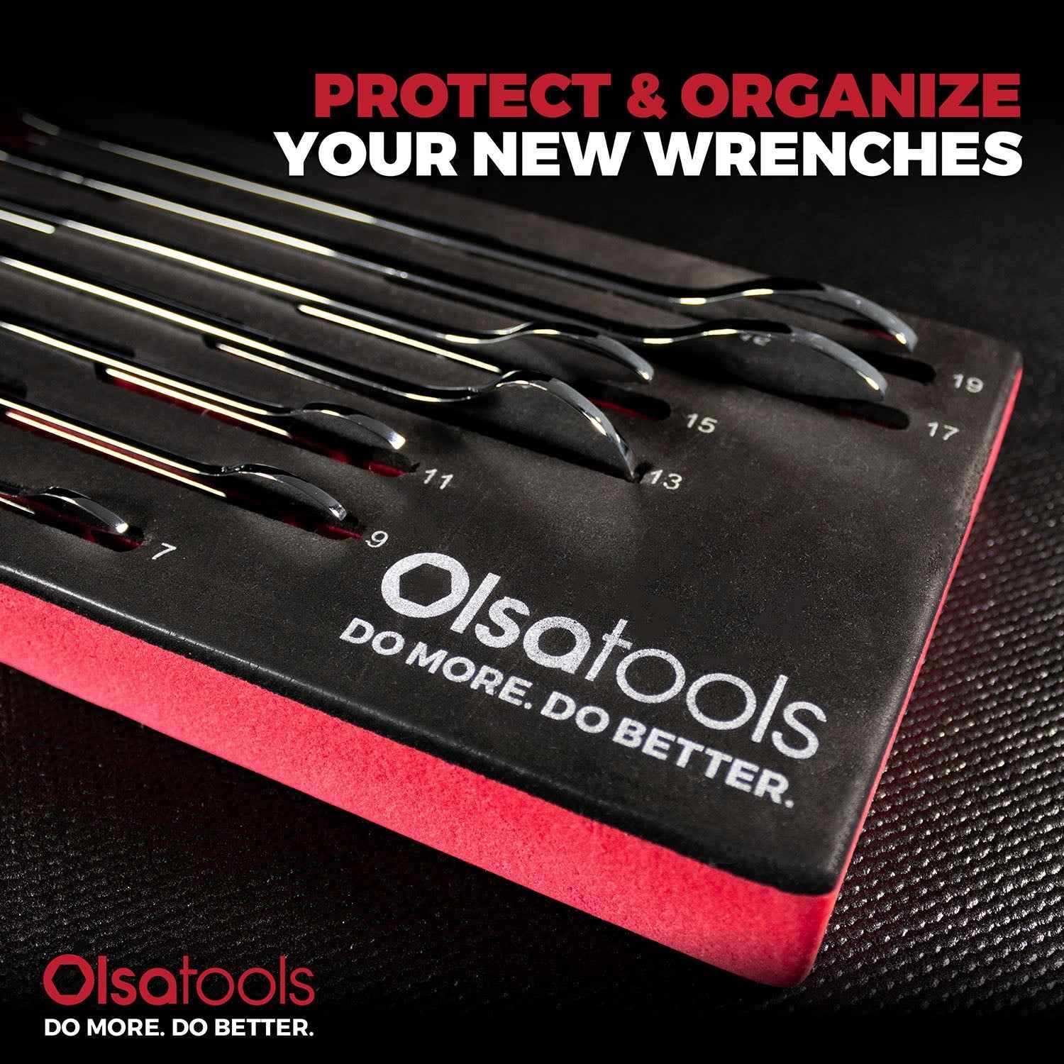 Slim Profile Wrench Set