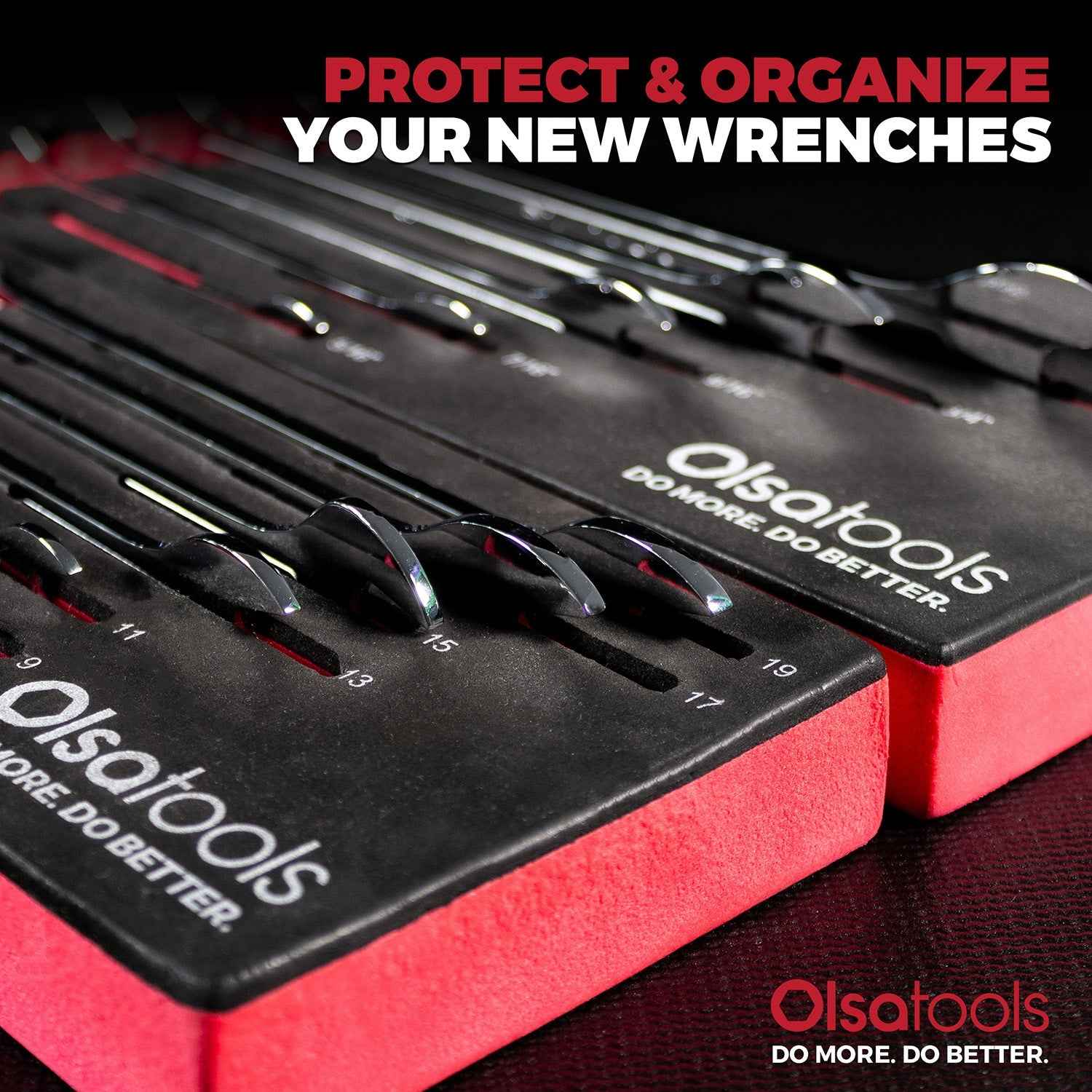 Slim Profile Wrench Set