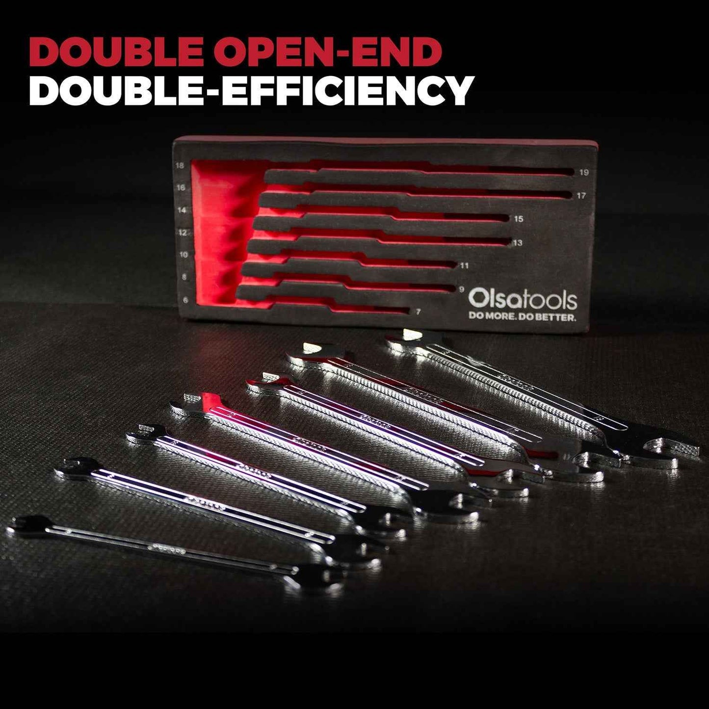 Slim Profile Wrench Set