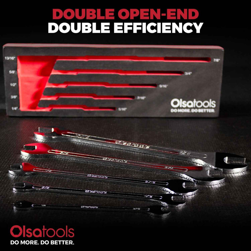 Slim Profile Wrench Set