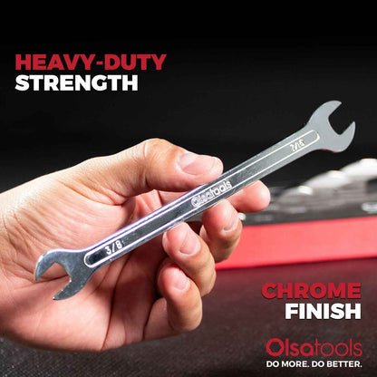 Slim Profile Wrench Set