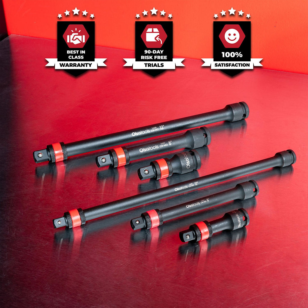 Locking Impact Socket Extensions for Enhanced Torque and Control
