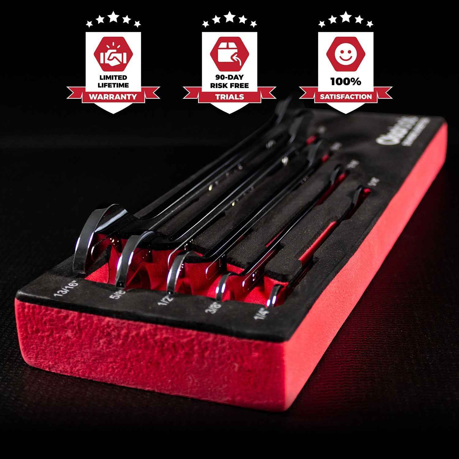 Slim Profile Wrench Set