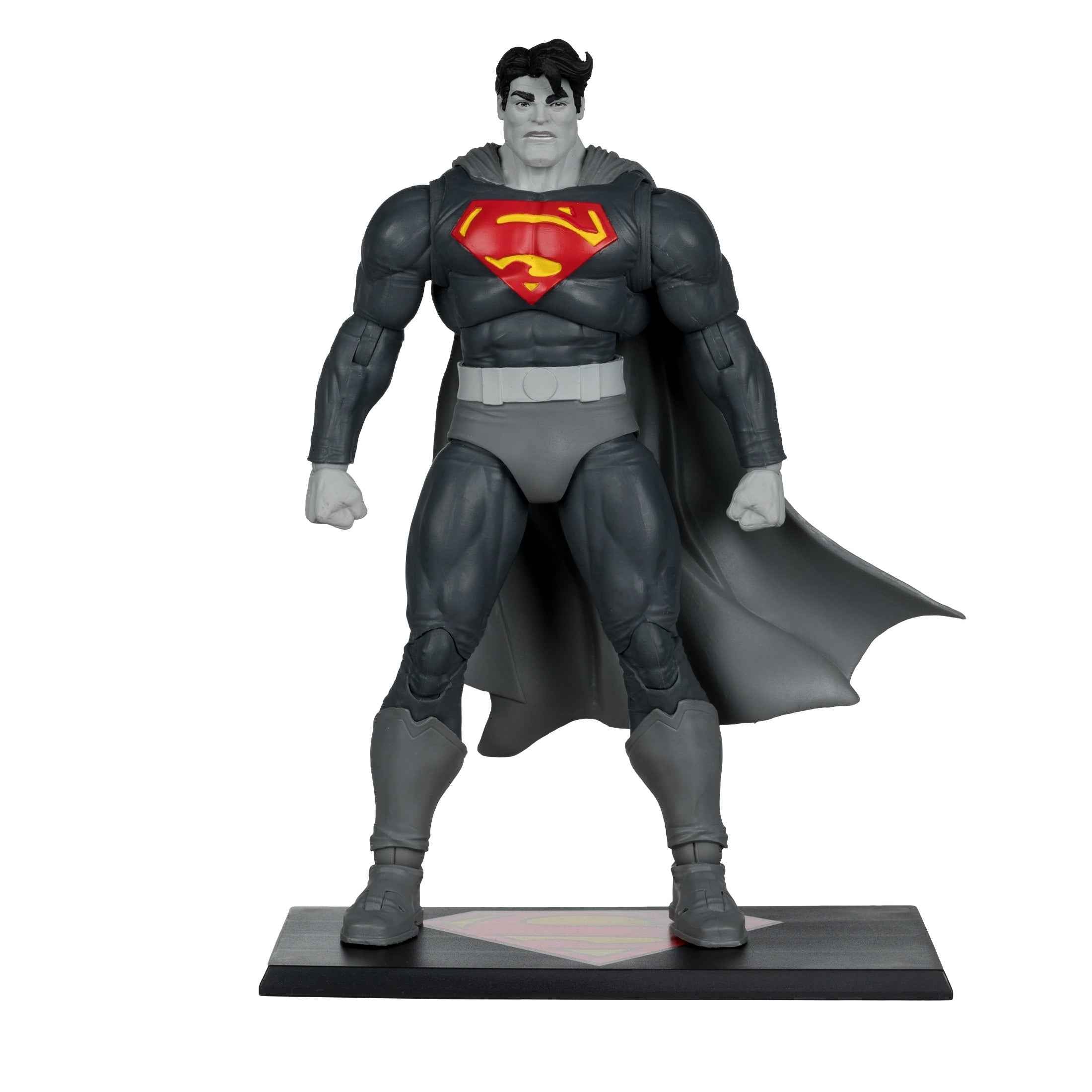 DC Multiverse - The Dark Knight Returns - Superman (Black & White Accent Edition) - Exclusive
