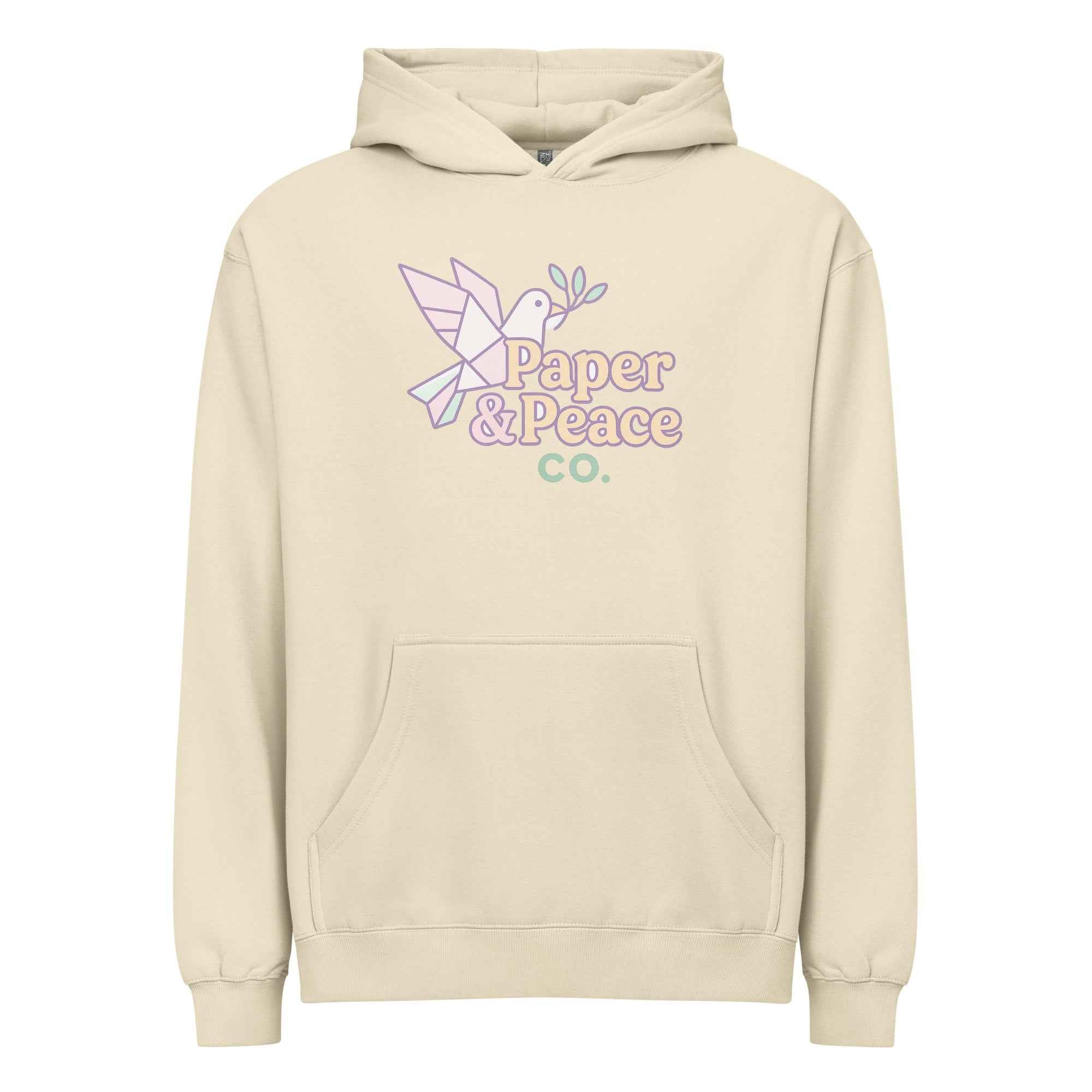 Pastel Hoodie - PaperPeaceCo Collection - Pastel PPC Hoodie