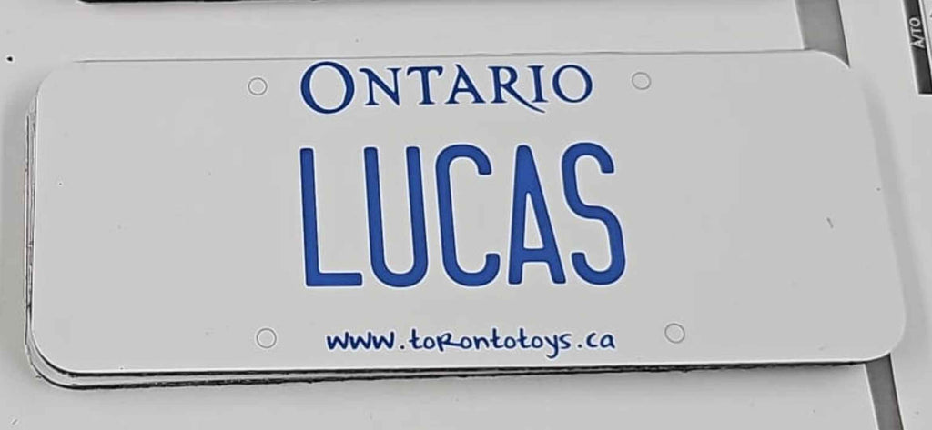 custom license plate for kids