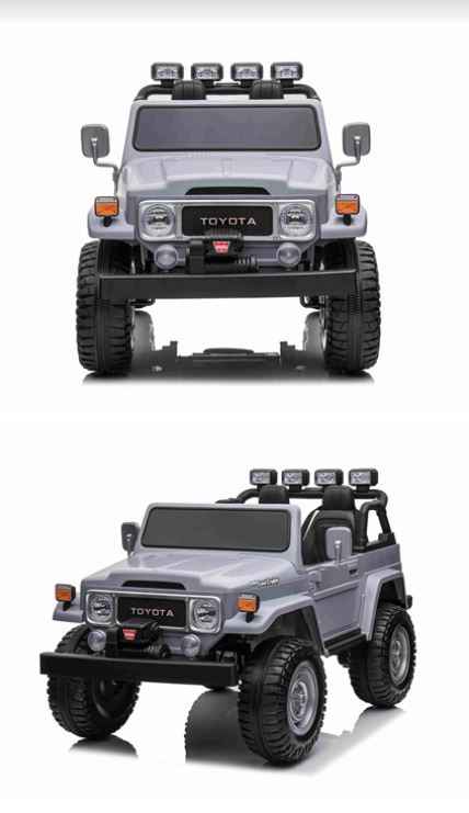 2026 24V Toyota FJ-40 Kids Ride On Car 4X4 2 Seater with Remote Control DELUXE
