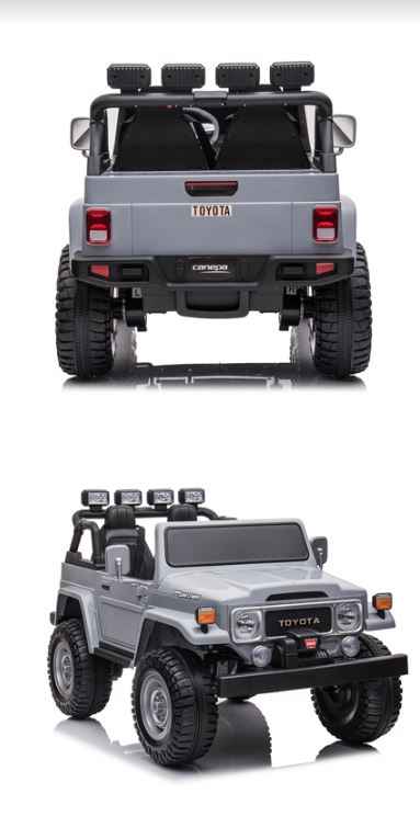 2026 24V Toyota FJ-40 Kids Ride On Car 4X4 2 Seater with Remote Control DELUXE