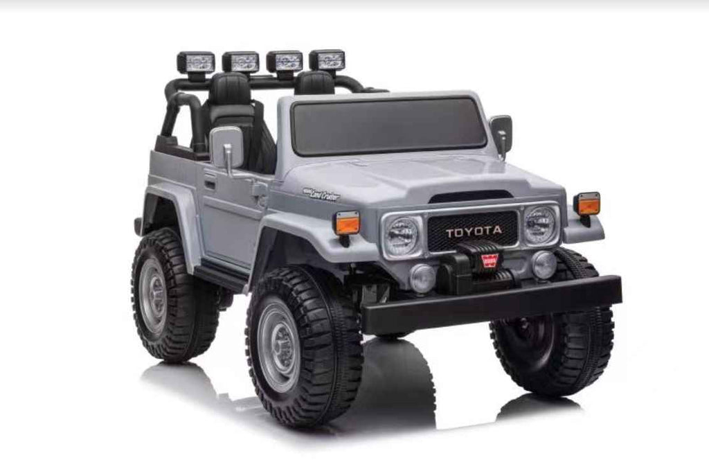 2026 24V Toyota FJ-40 Kids Ride On Car 4X4 2 Seater with Remote Control DELUXE