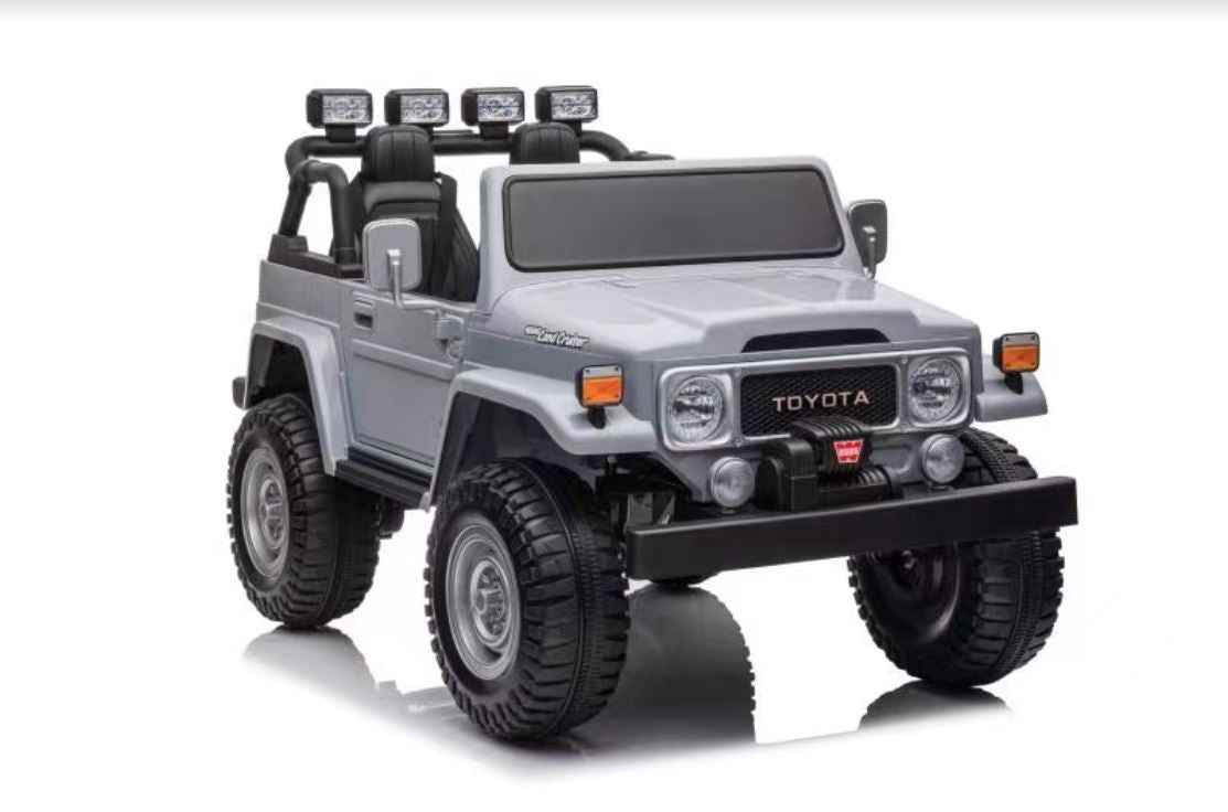2026 24V Toyota FJ-40 Kids Ride On Car 4X4 2 Seater with Remote Control DELUXE