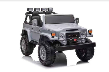 2026 24V Toyota FJ-40 Kids Ride On Car 4X4 2 Seater with Remote Control DELUXE