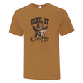 T-shirt "Cool it cowboy" imprimé
