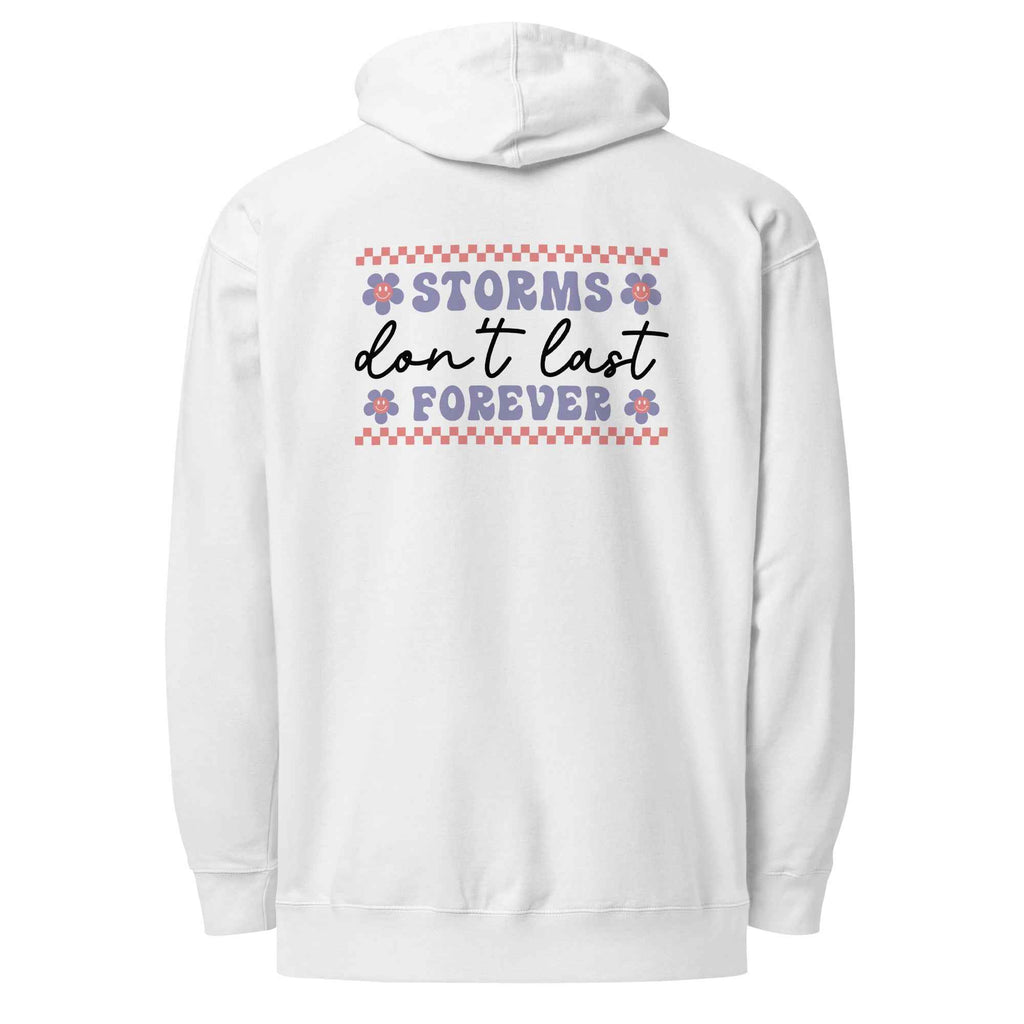Storms Don't Last Forever Hoodie - Embrace Resilience and Comfort